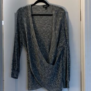Cross front sweater from Express